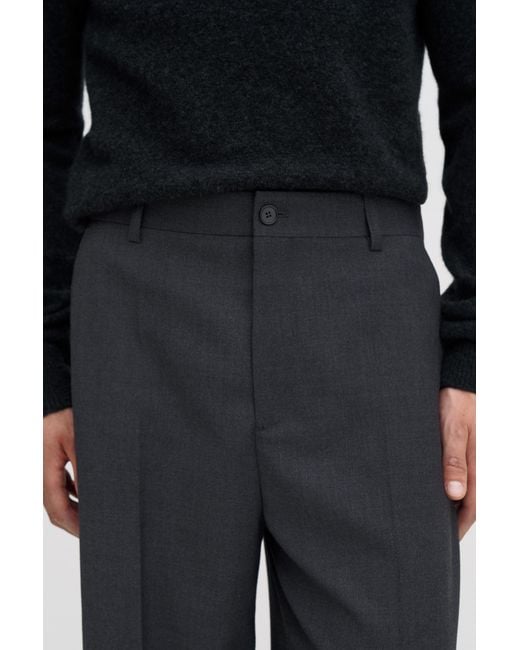 Filippa K Black Hector Trousers for men