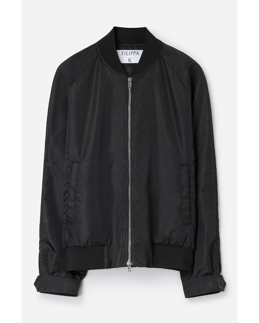 Filippa K Blue Technical Bomber Jacket for men