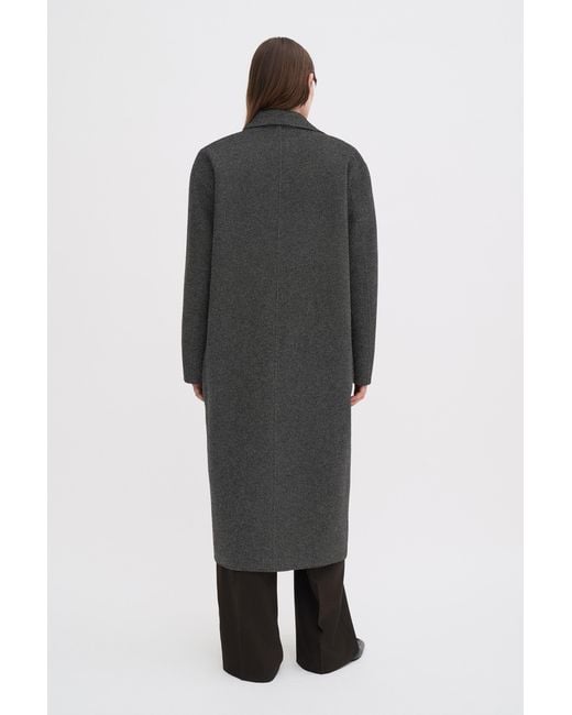 Filippa K Black Amelia Doublé Coat