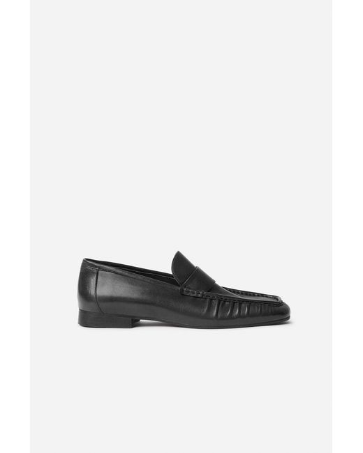 Filippa K Black Soft Nappa Loafers for men