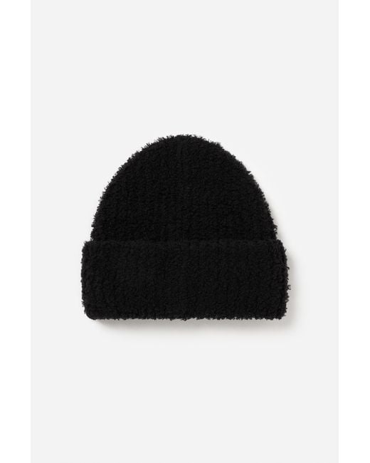 Filippa K Black Fluffy Hat