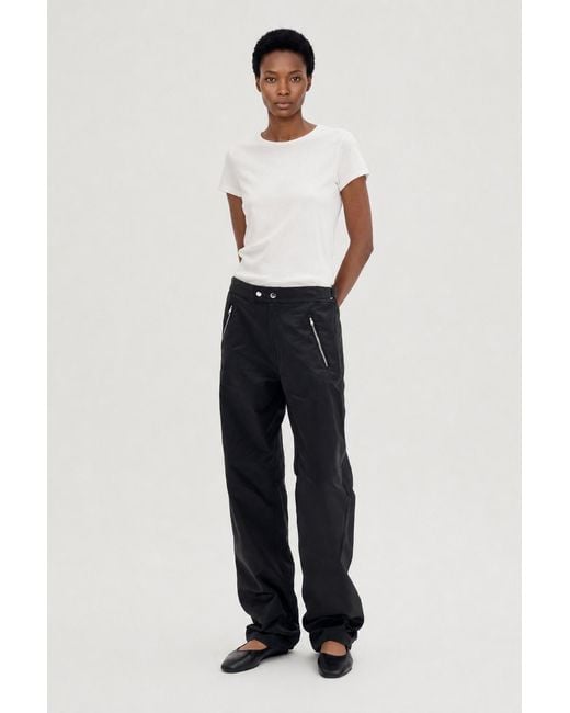 Filippa K Blue Zip Trousers