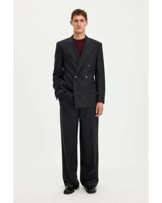 Filippa K Black Michael Flannel Blazer for men