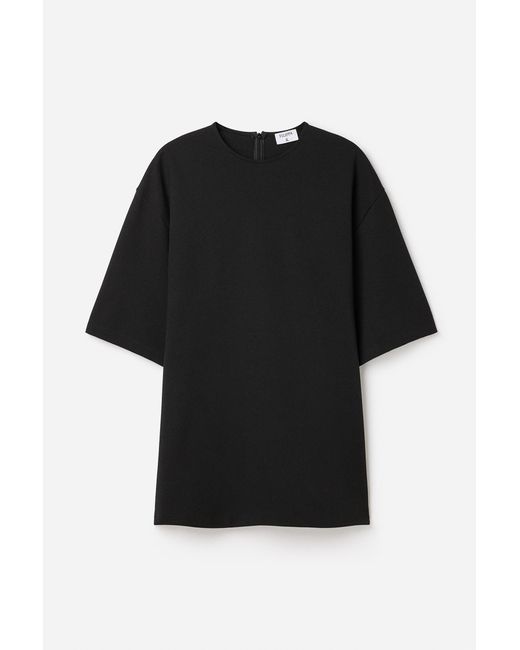 Filippa K Black Heavy Jersey Oversized Top