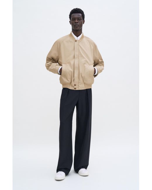 Filippa K Blue Cotton Track Jacket for men
