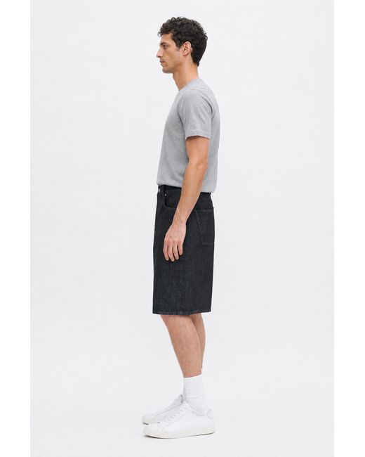 Filippa K Blue Oversized Jean Shorts for men