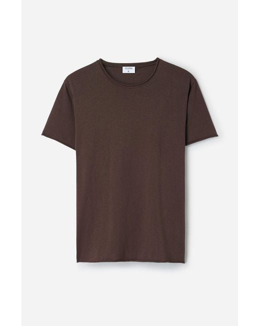 Filippa K Green Roll Neck Tee for men