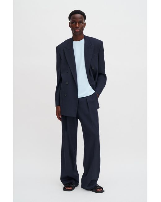 Filippa K White Stretch Cotton Tee for men