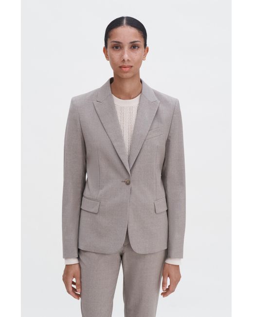 Filippa K Gray Sasha Cool Wool Blazer