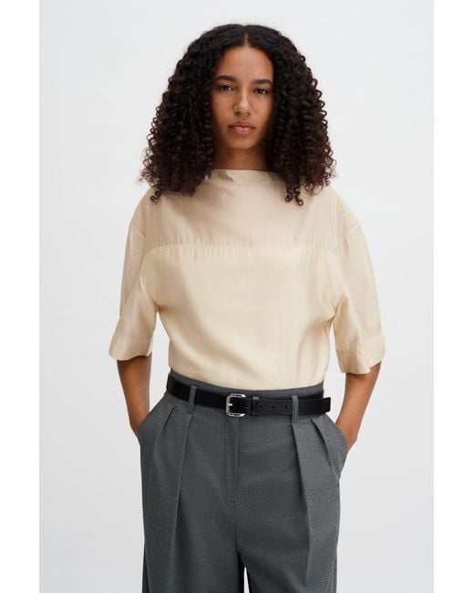 Filippa K Black Sheer Tee