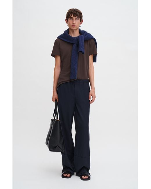 Filippa K Green Roll Neck Tee for men