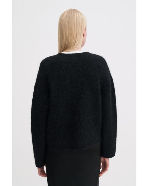 Filippa K Black Fluffy Cardigan
