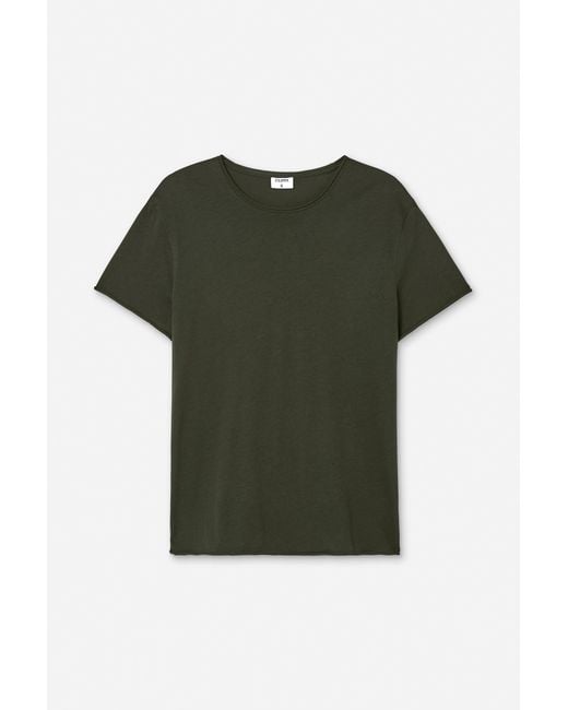 Filippa K Green Roll Neck Tee for men