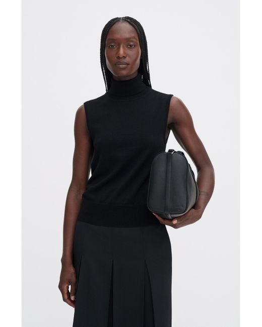 Filippa K Blue Turtleneck Vest
