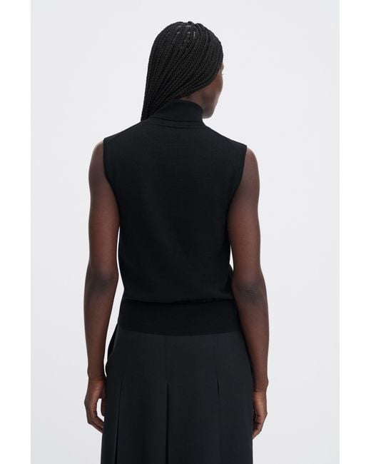Filippa K Blue Turtleneck Vest