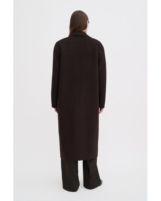 Filippa K Black Amelia Doublé Coat