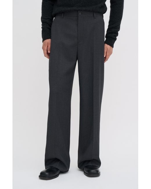 Filippa K Black Hector Trousers for men