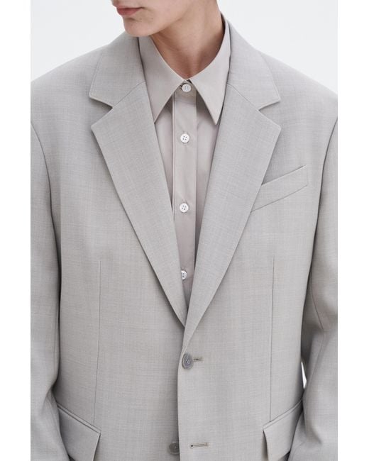Filippa K Gray Davina Oversized Blazer