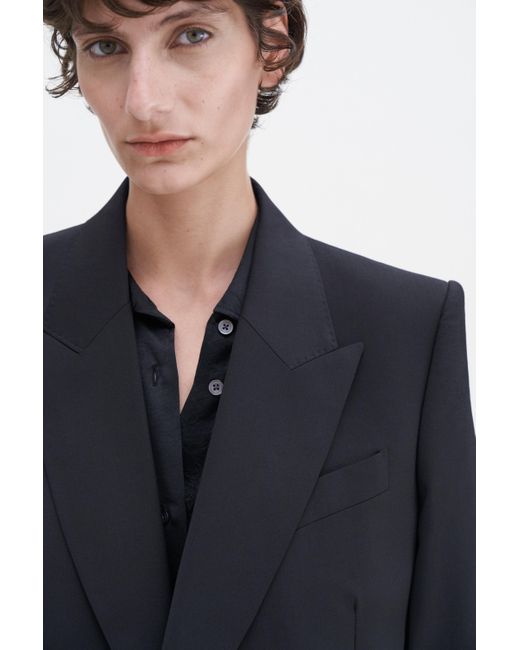 Filippa K Black Double Breasted Blazer