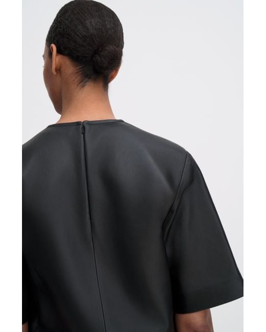 Filippa K Black Leather Tee