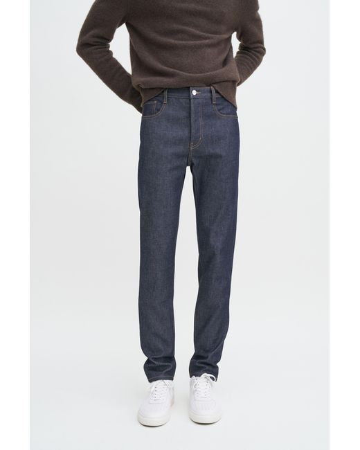 Filippa K Blue Slim Straight Jeans for men