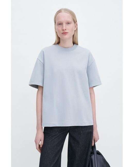 Filippa K White Oversized Tee