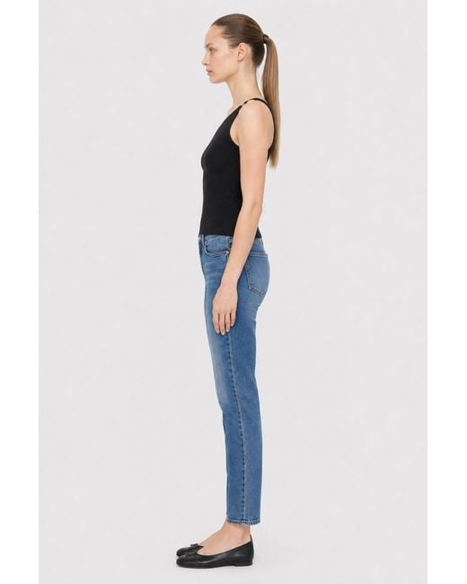 Filippa K Blue One Shoulder Top