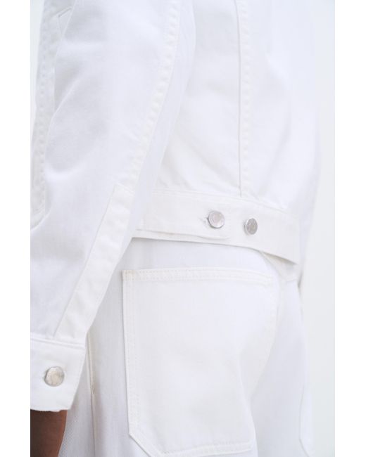 Filippa K White Classic Jean Jacket for men