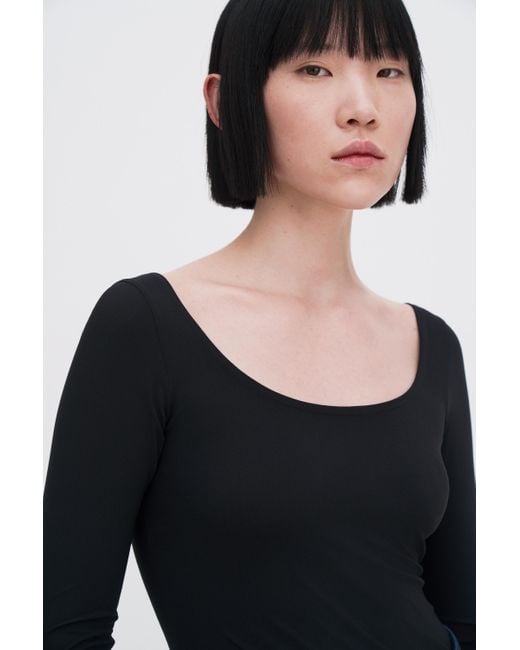 Filippa K Black Ballet Top