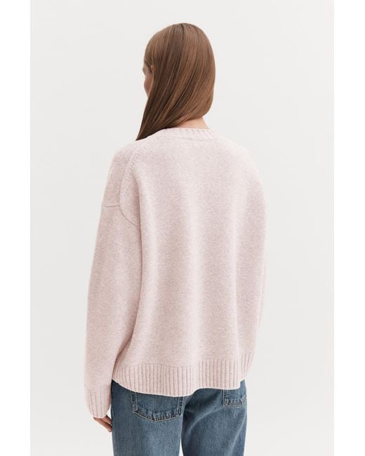 Filippa K Natural Wool Cashmere Sweater