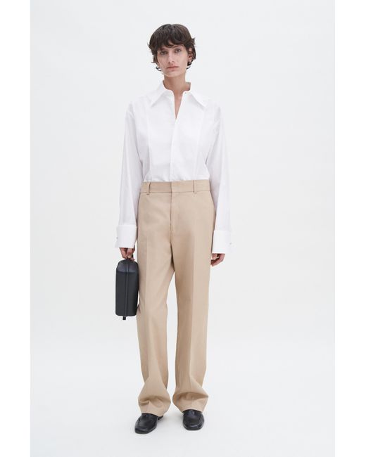 Filippa K White Tuxedo Shirt