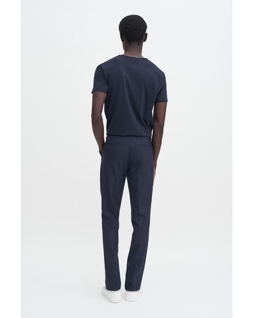 Filippa K Blue Liam Wool Trousers for men