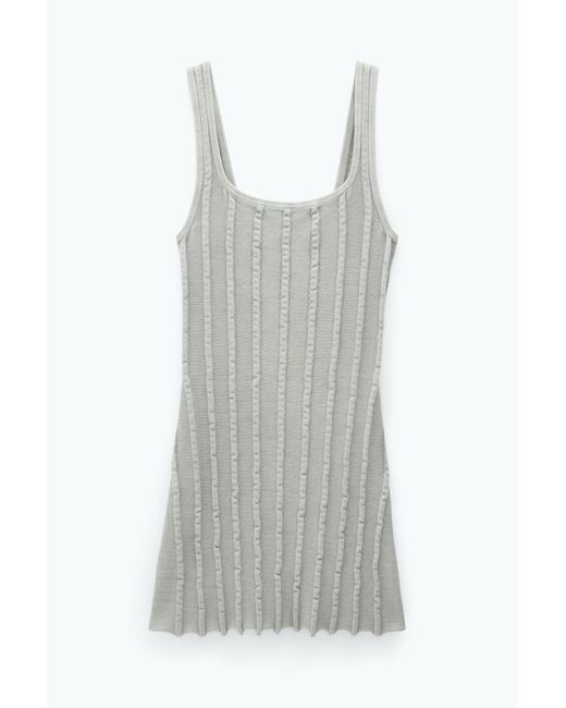 Filippa K White Knitted Strap Dress