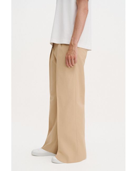 Filippa K Natural Milo Cotton Trousers for men