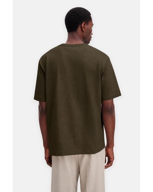 Filippa K Green Heavy Crewneck Tee for men