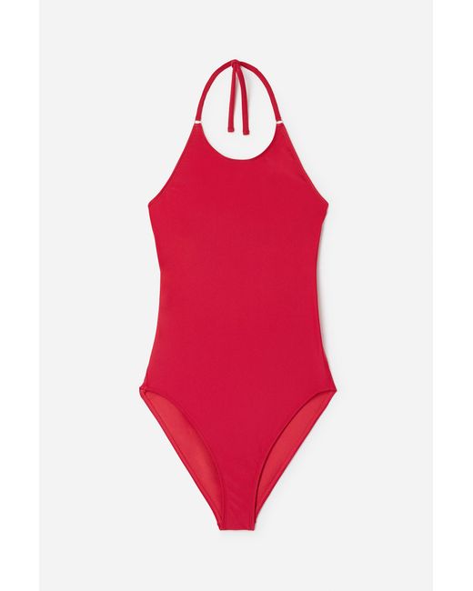 Filippa K Red Strap Swimsuit