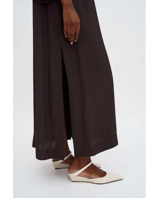 Filippa K Brown Sheer Raglan Kaftan