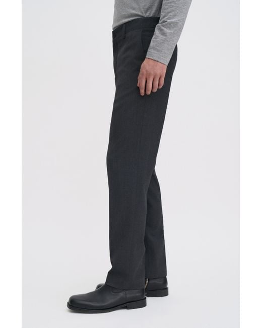 Filippa K Black Troy Trousers for men