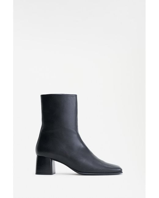 Filippa K White Eileen Leather Boots