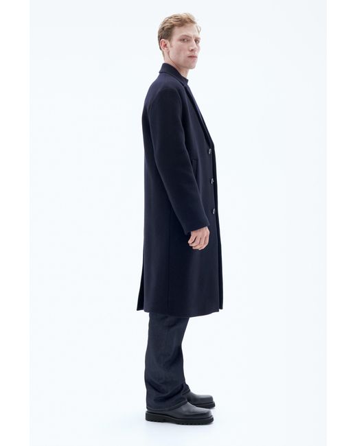 Filippa K Blue London Coat for men