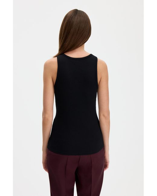 Filippa K Blue Fine Rib Tank