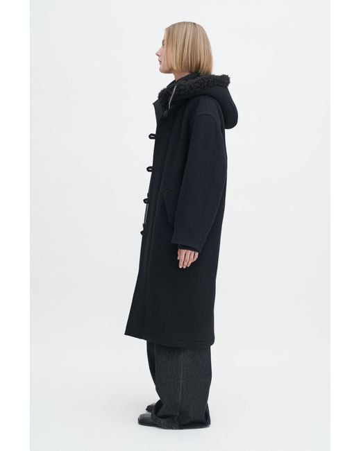 Filippa K Blue Wool Parka