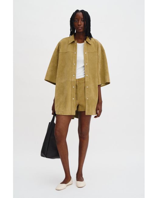 Filippa K Multicolor Suede Shirt Jacket
