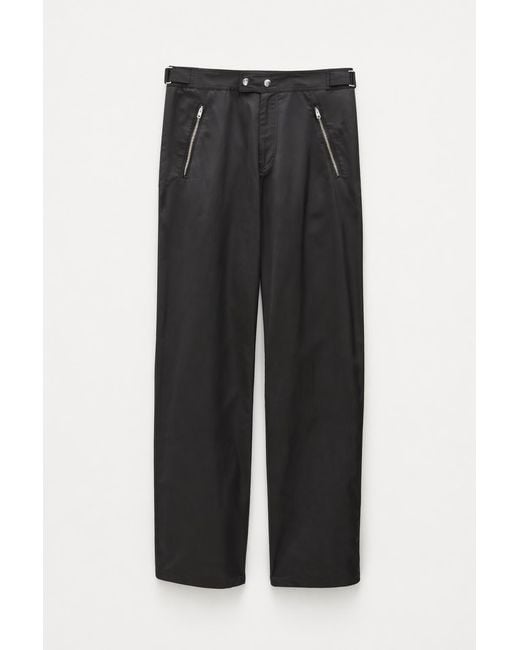 Filippa K Blue Zip Trousers