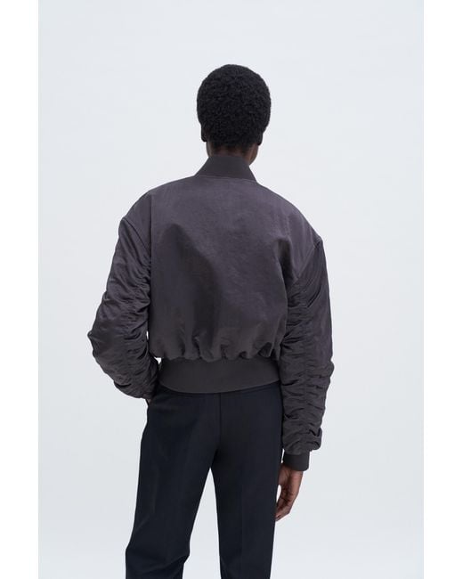Filippa K Blue Nylon Zip Jacket