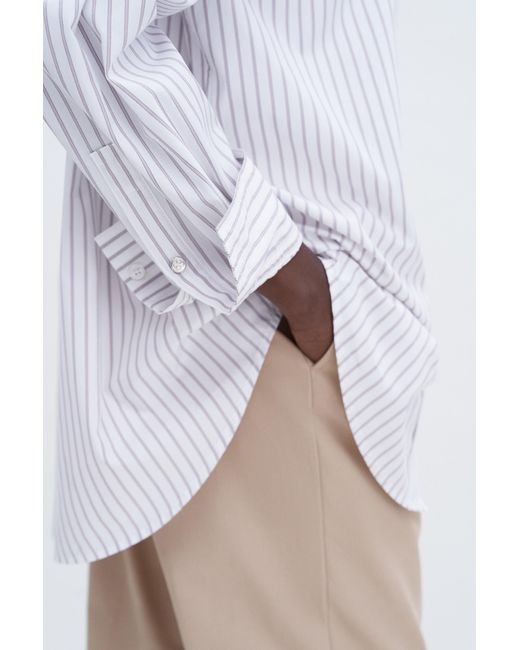 Filippa K White Classic Stripe Shirt