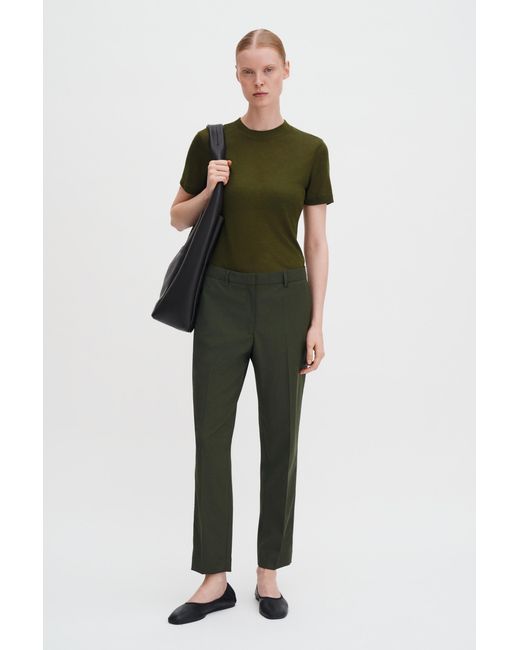 Filippa K Green Lyocell Cashmere Tee