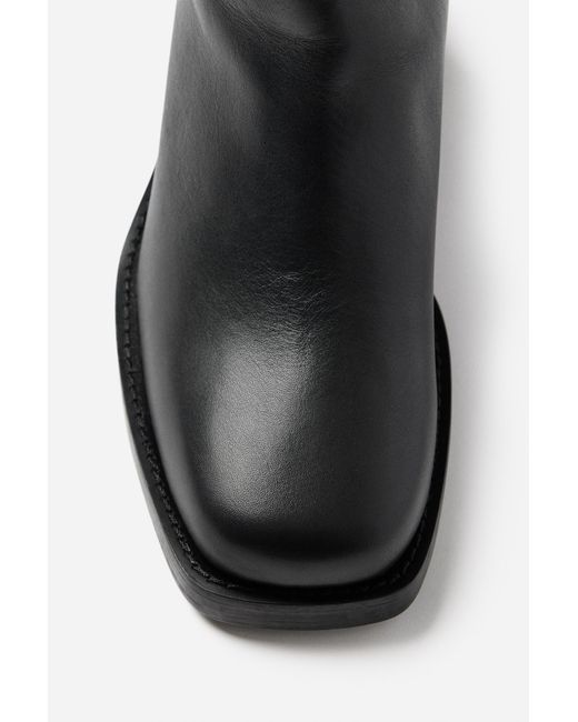 Filippa K Black Leather Riding Boots