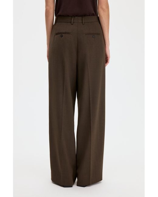 Filippa K Black Darcey Wool Trousers