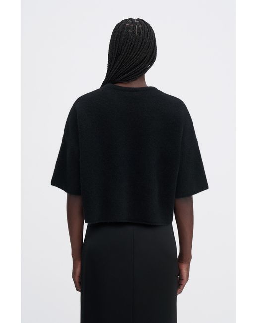 Filippa K Blue Wool Yak Tee